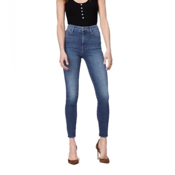 MOTHER THE LOOKER ANKLE FRAY SIZE 25 - Picture 3 of 12